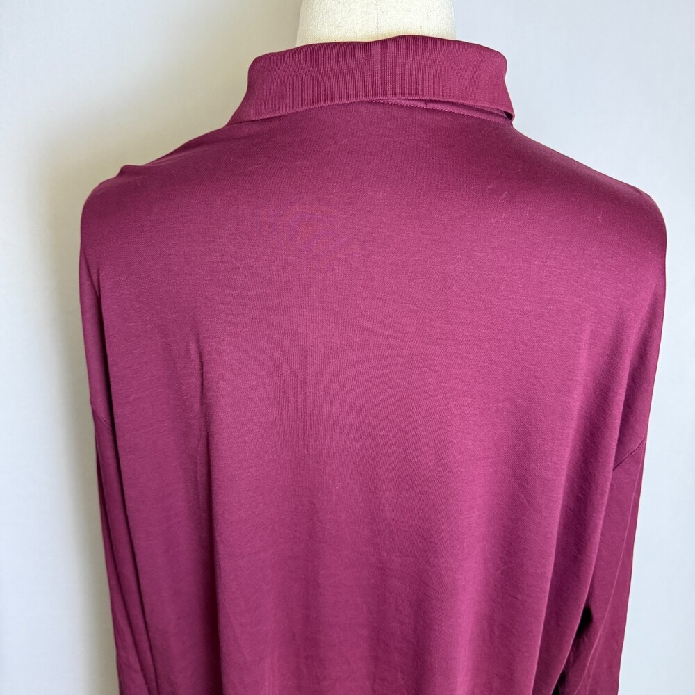 Polo Ralph Lauren Long Sleeve Polo, Sz 2XLT Tall, Burgundy/Maroon, Colored Pony - Picture 8 of 15